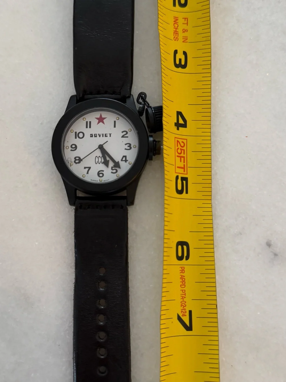 Gruen Men's Soviet CCCP Wrist Watch